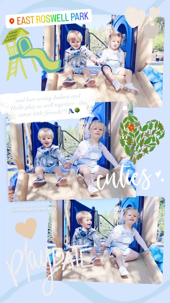 and love seeing Judson and Halle play so well together - the cutest little friends!!! 🛝🌳

#LTKbaby #LTKSeasonal #LTKfamily