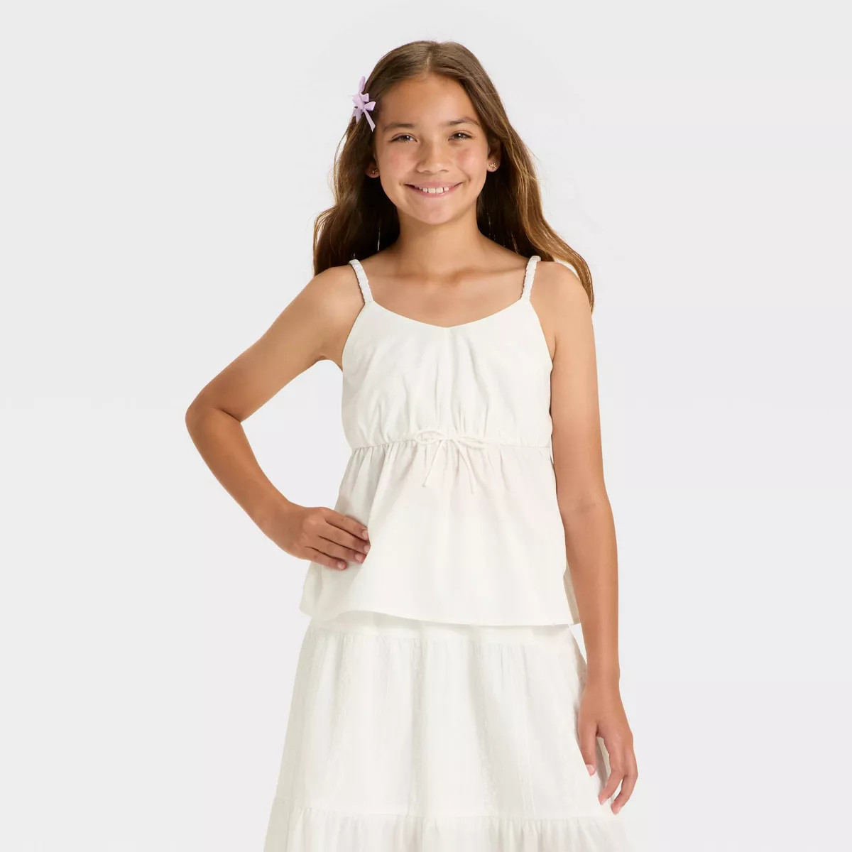 Girls' Babydoll Woven Cami - art class™ | Target