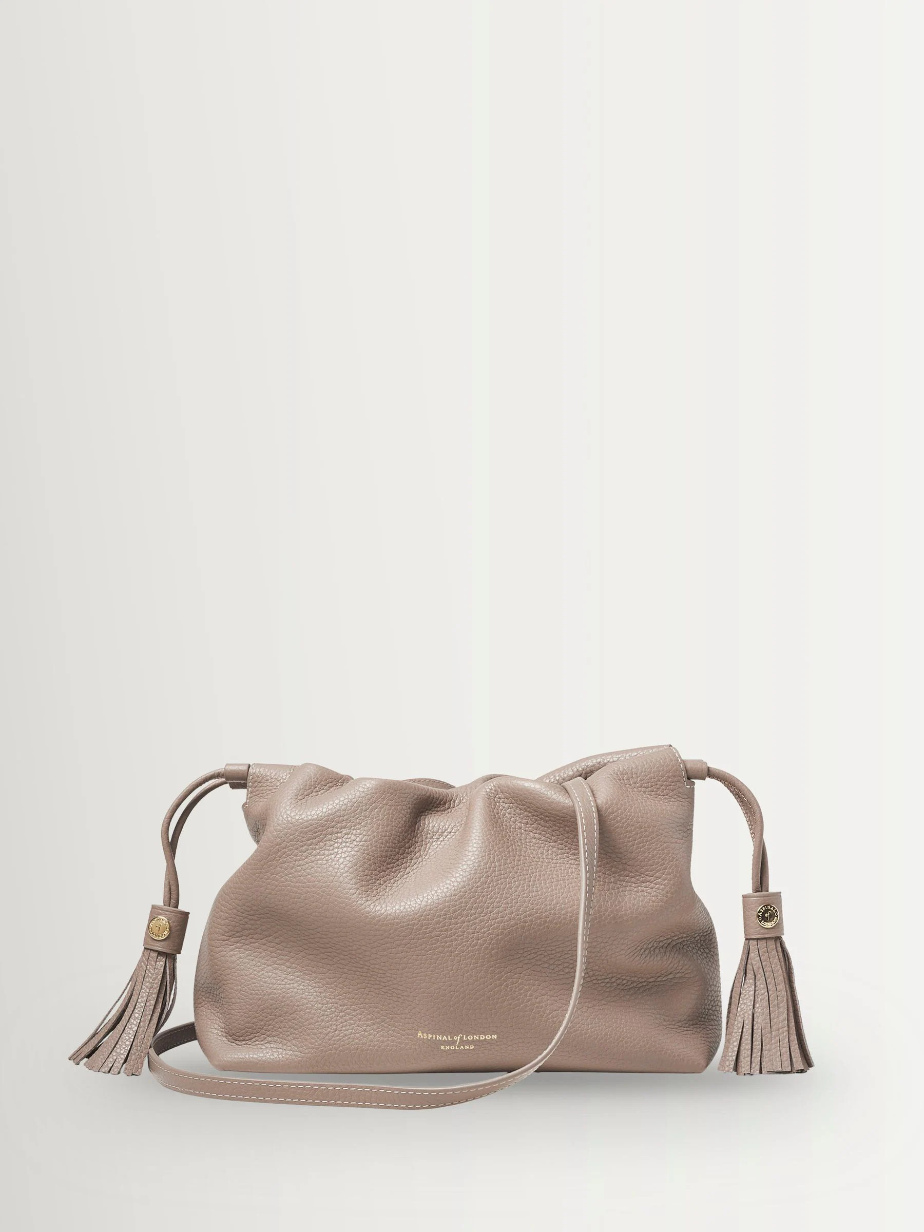 aspinaloflondon Aspinal of London Natural East West Hudson Cross-Body Purse | Next US