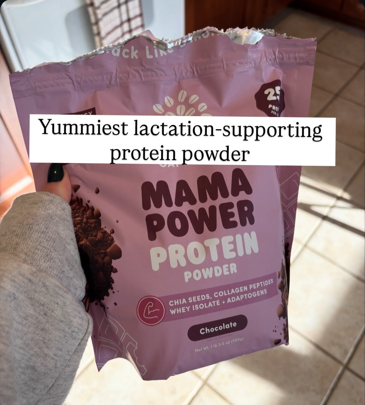 Obsessed with this lactation-supporting protein powder! We made hot chocolate with it again tonight, and I can feel good knowing it supports my health goals and breastfeeding journey!

#LTKSaleAlert