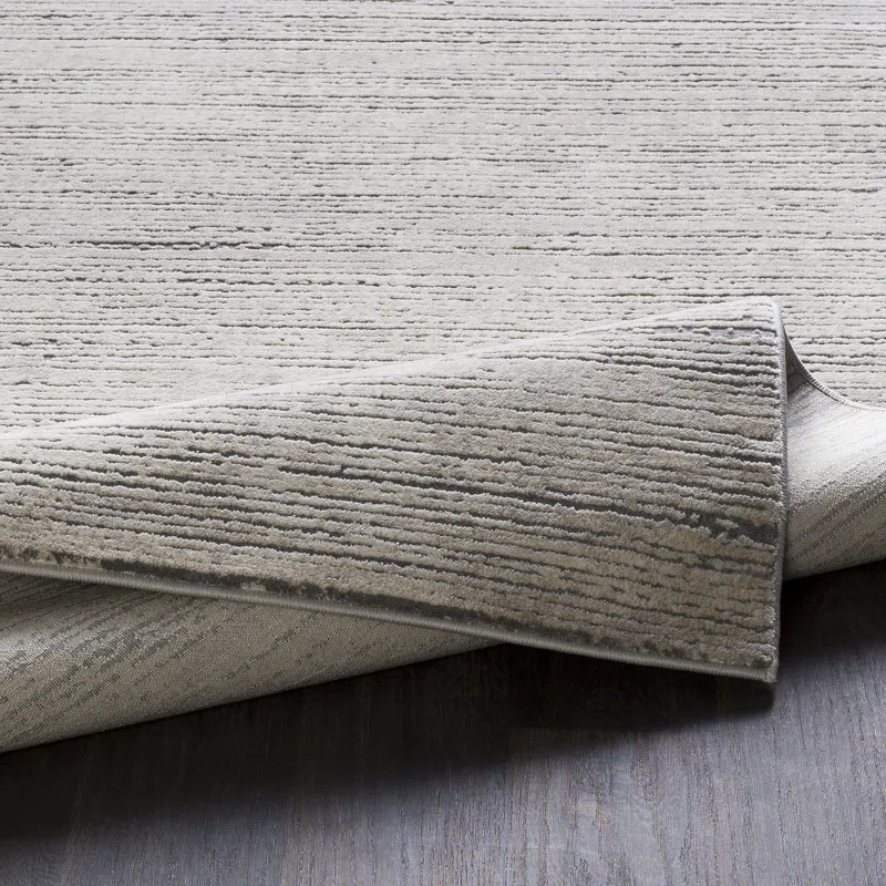 Bridgeton Gray Sleek Area Rug | Wayfair North America