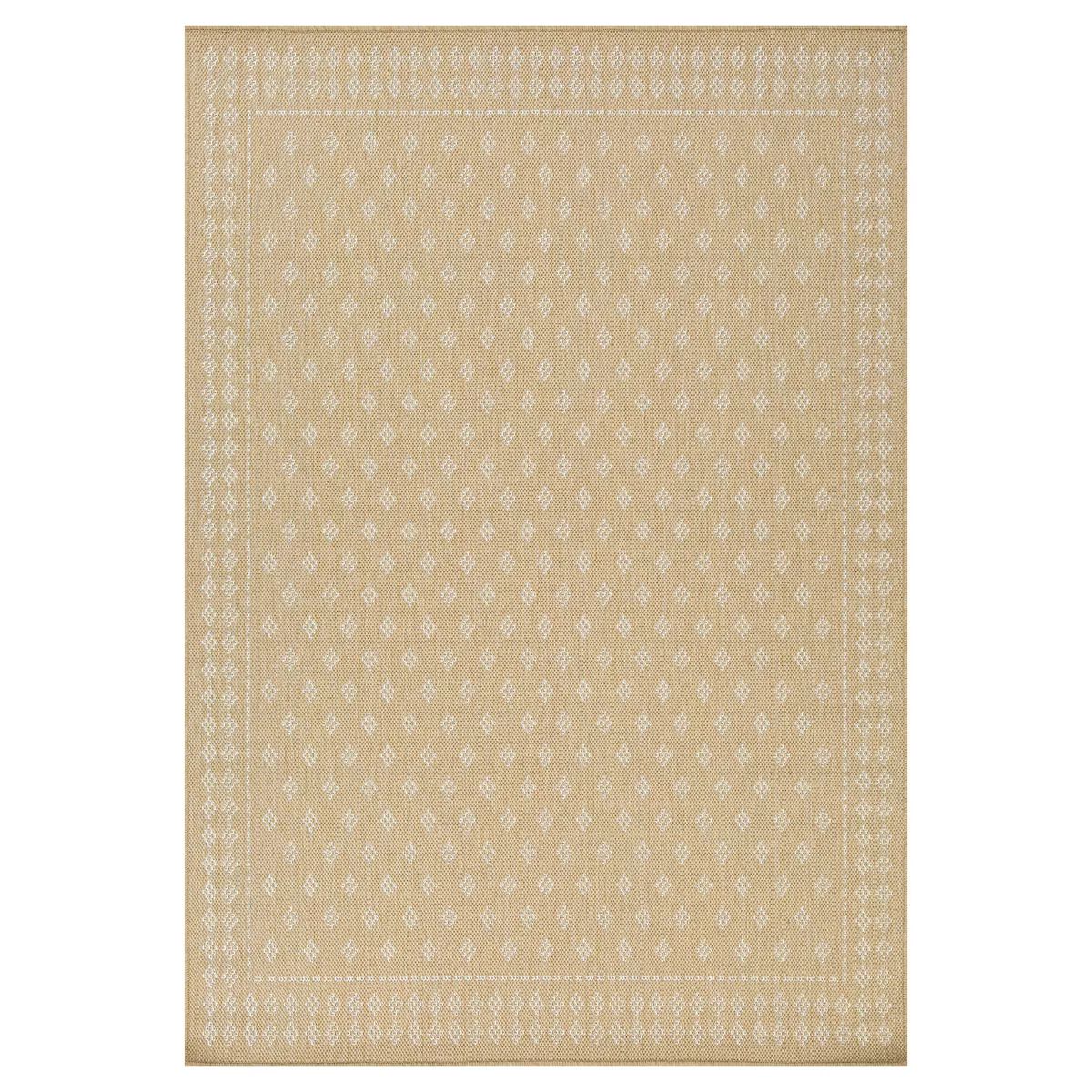 Sonoma Goods For Life® Diamond Border Indoor/Outdoor Accent + Area Rugs | Kohl's