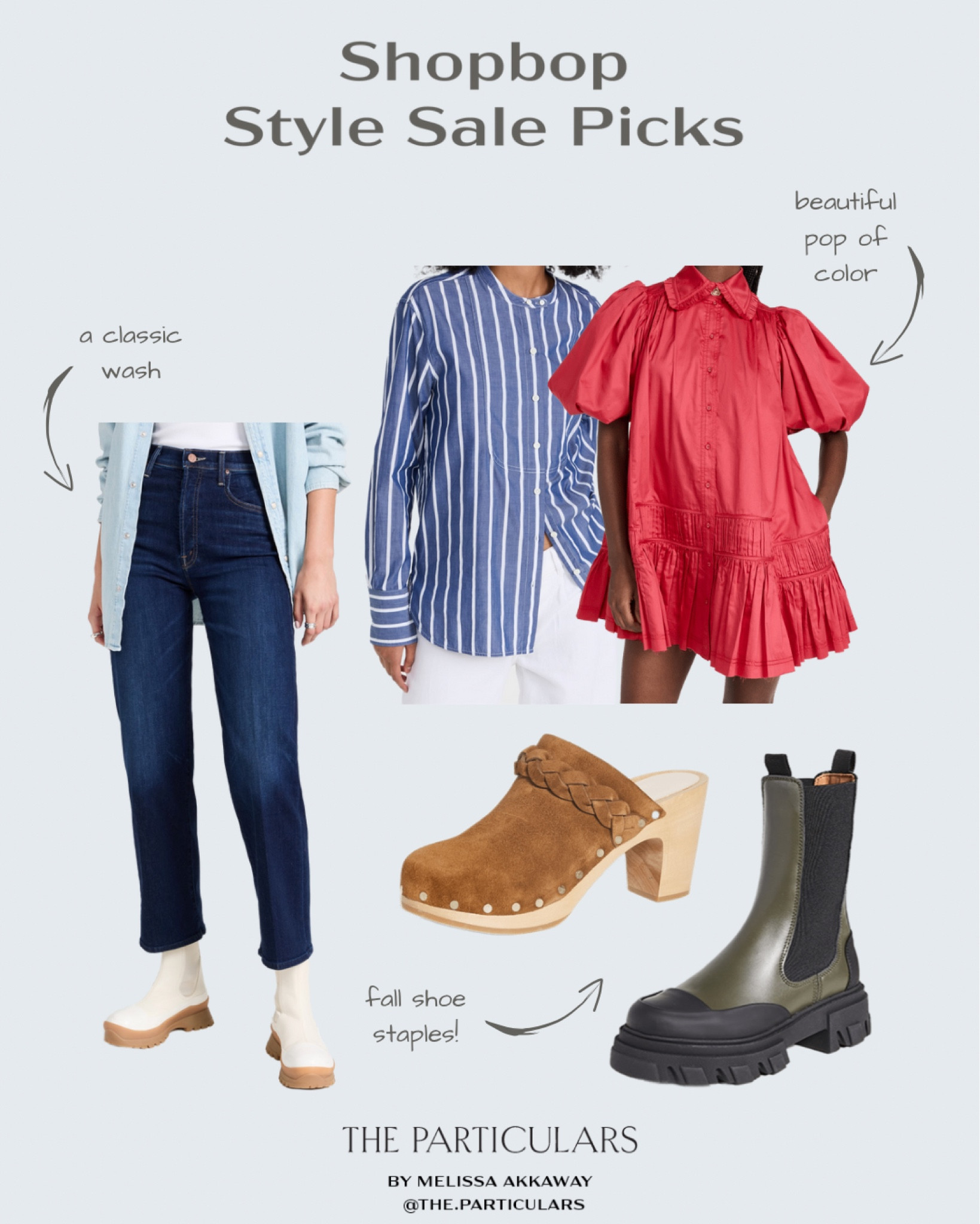 My Shopbop sale picks! 

Wardrobe staples, fall outfits, fall shoes, denim, outfit inspiration, clogs, fall trends, lug boots

#LTKshoecrush #LTKstyletip #LTKsalealert