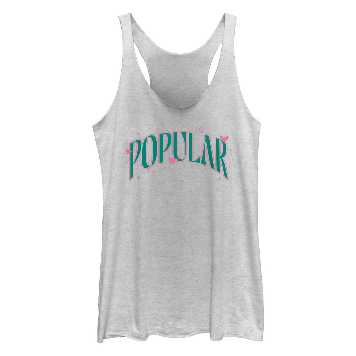Women's Wicked Popular Motto Racerback Tank Top | Target