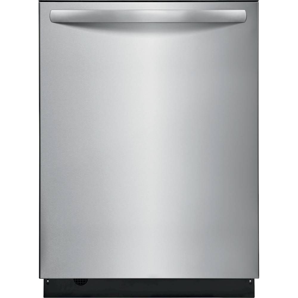 Frigidaire 24" Top Control Tall Tub Built-In Dishwasher with Stainless Steel Tub Stainless steel ... | Best Buy U.S.