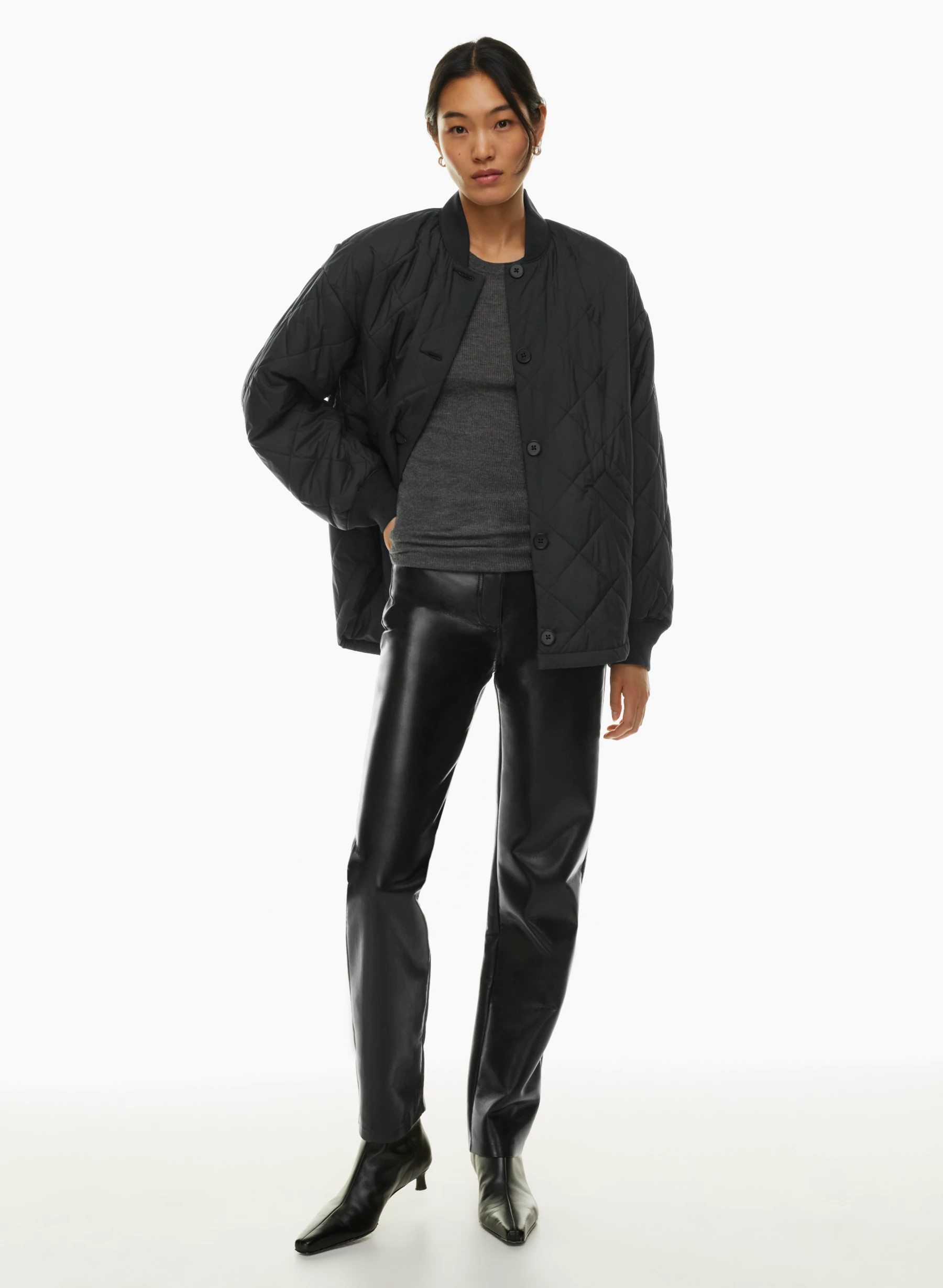 Vintage-inspired insulated liner with vegan down | Aritzia