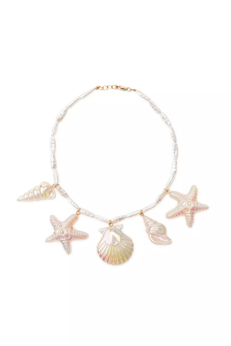 Zara x Barbie The Movie Seashell Necklace New In Box | eBay US