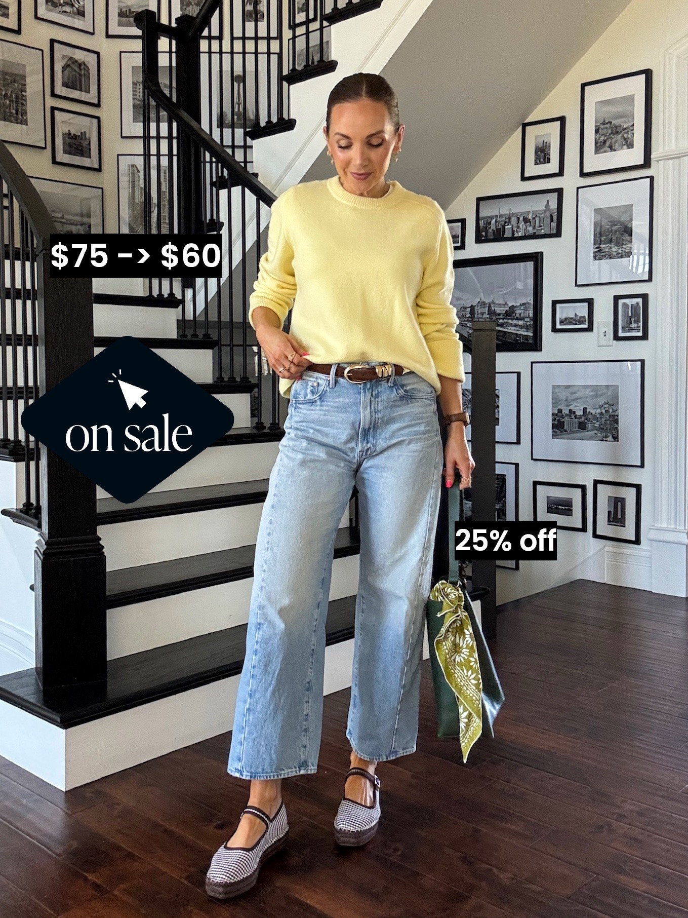 Grab my @abercrombie sweater on sale today plus a rare sale on my favorite @motherdenim jeans! 

#LTKootd #LTKSaleAlert #LTKgrwm