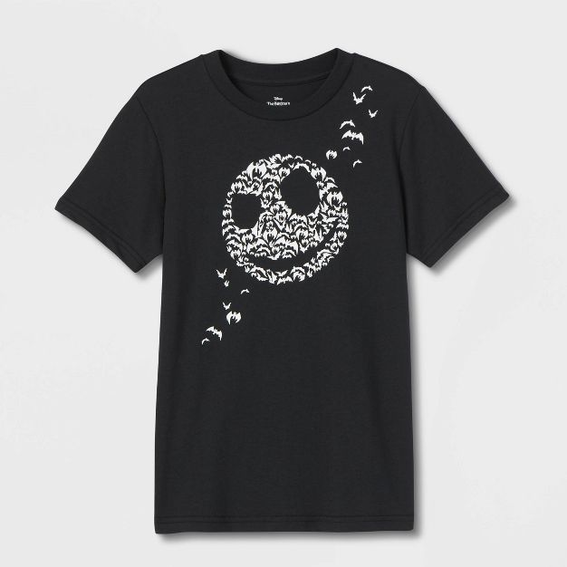 Boys' Disney The Nightmare Before Christmas Jack Skellington Short Sleeve Graphic T-Shirt - Black | Target
