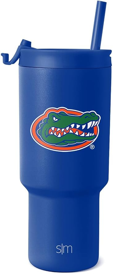 Simple Modern Officially Licensed Collegiate Florida Gators 30 oz Tumbler with Flip Lid and Straw... | Amazon (US)