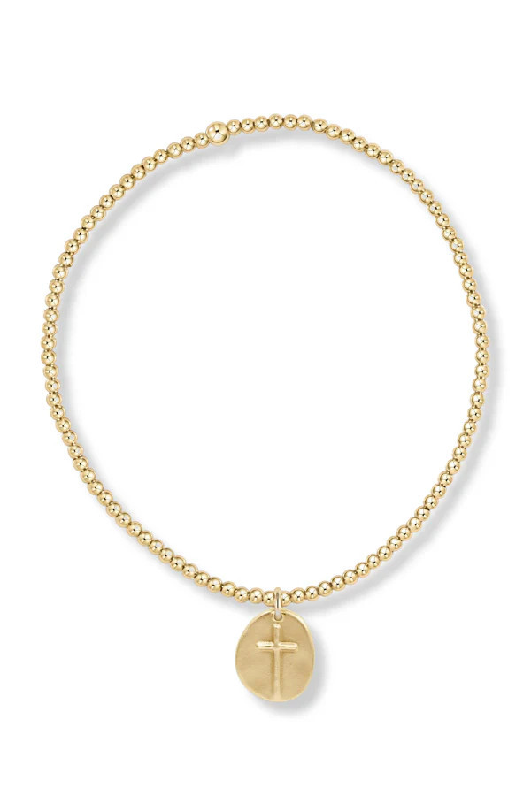 enewton Gold 2MM Inspire Gold Charm Bracelet | The Willow Tree