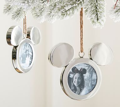 Mickey Mouse Frame Ornament | Pottery Barn (US)