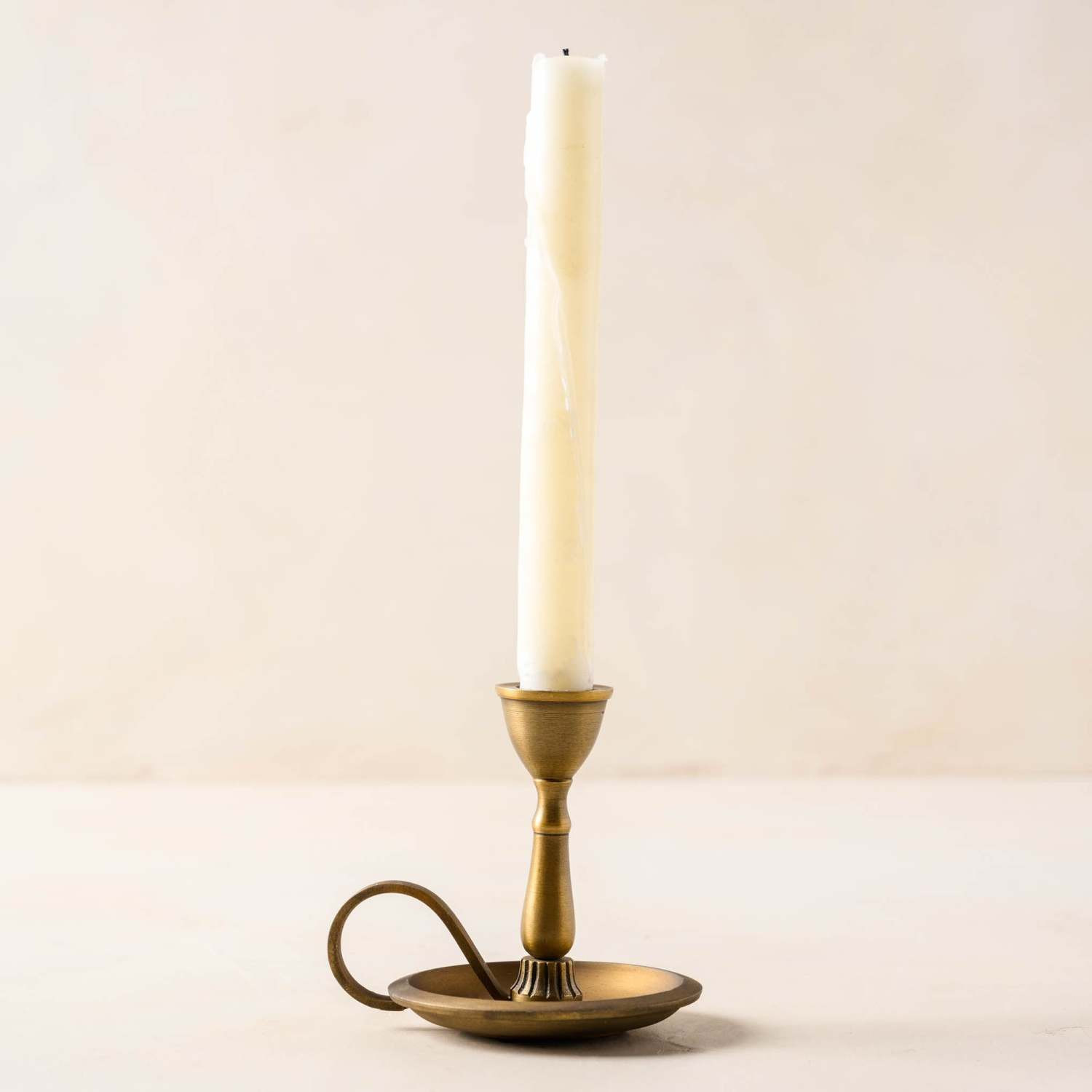 Madison Brass Taper Holder | Magnolia