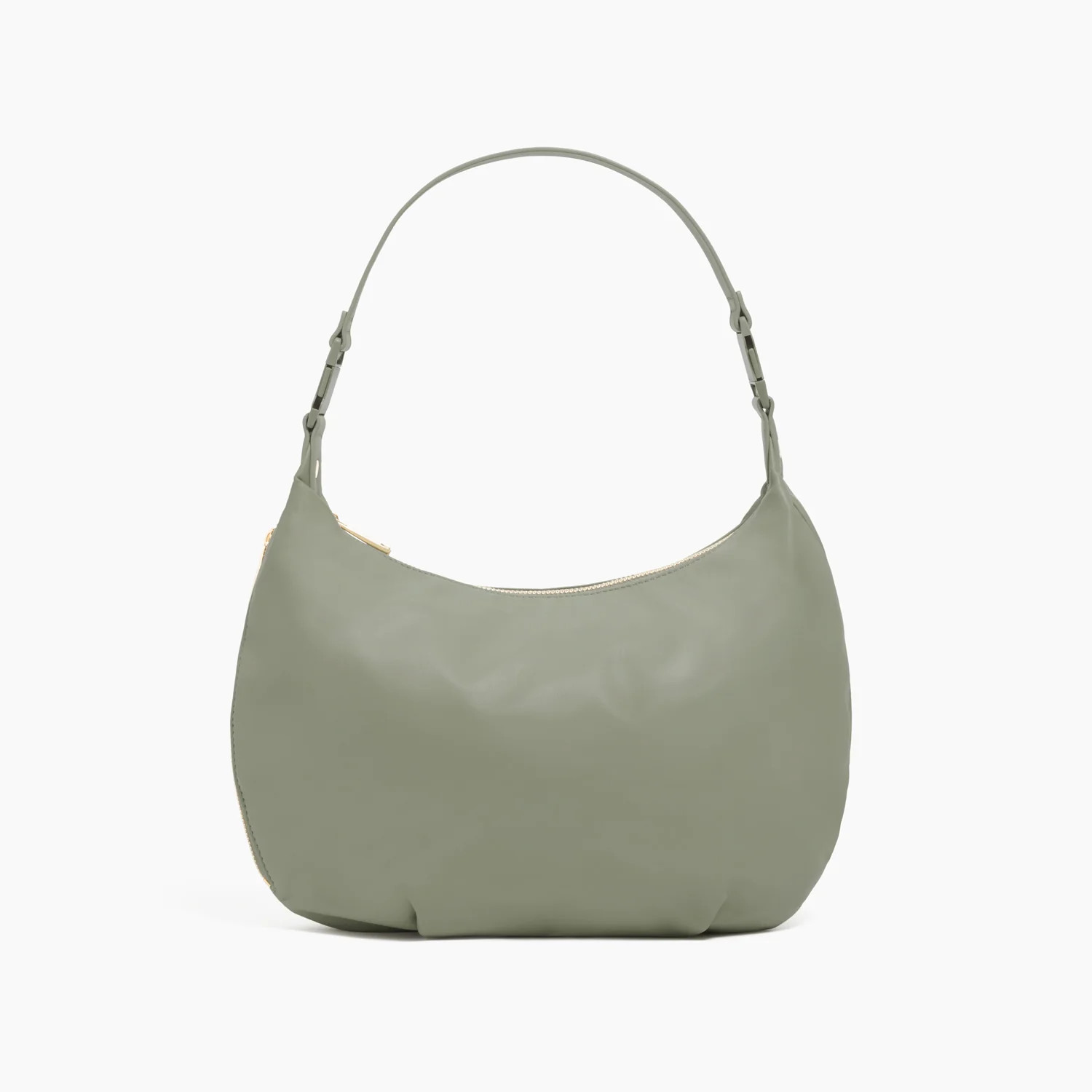 Lo & Sons Aoyama 2 Leather Crescent Crossbody Bag - Spring Olive | Lo & Sons