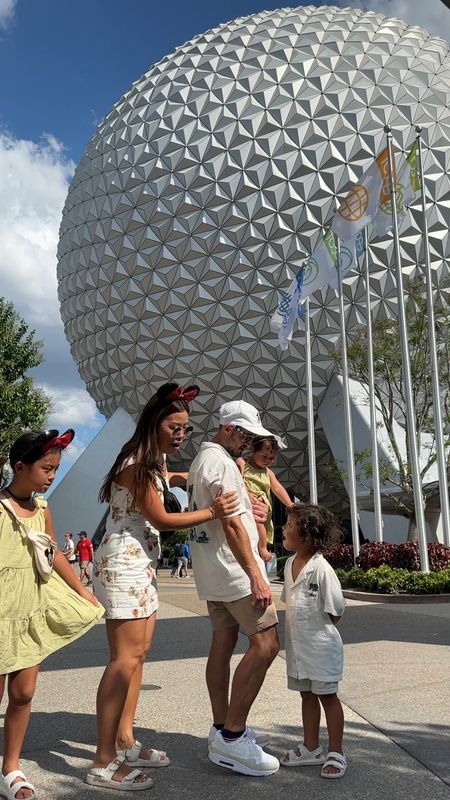 Epcot ootd 🎉 summer linen coordinating  dresses with matching Abercrombie linen shirts 

#LTKKids #LTKFamily #LTKFindsUnder50