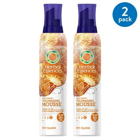 Herbal Essences Body Envy Volumizing Mousse 6.8 Fl Oz, Pack of 2 | Walmart (US)