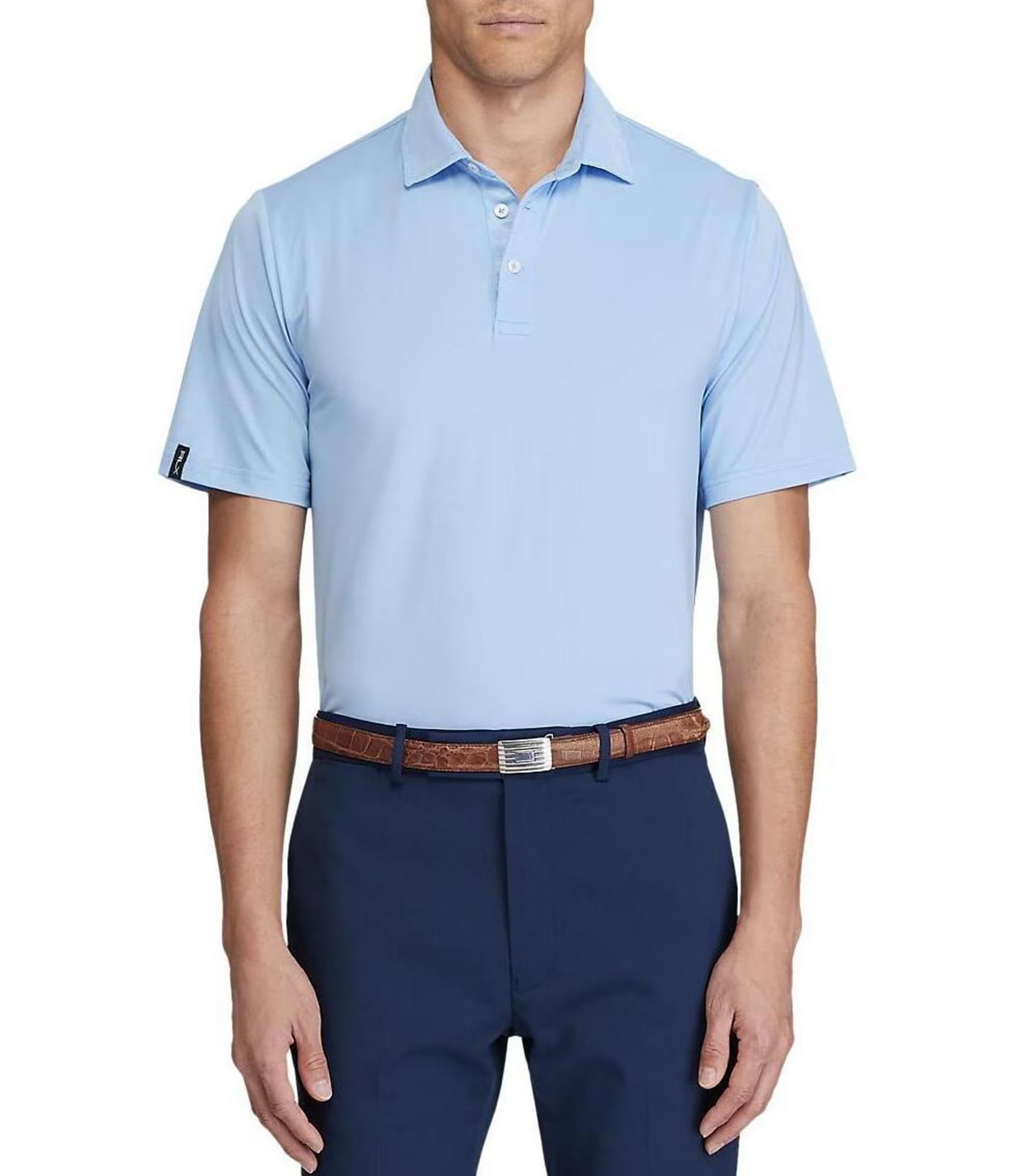 RLX Golf Classic-Fit Solid Performance Stretch Short-Sleeve Polo Shirt | Dillard's