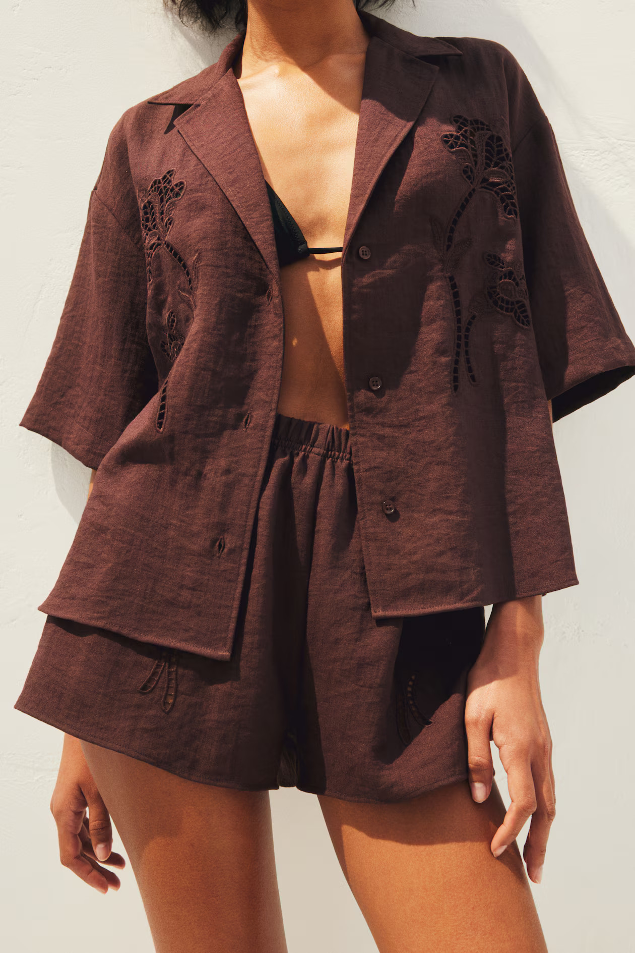 Broderie anglaise shirt | H&M (UK, MY, IN, SG, PH, TW, HK)