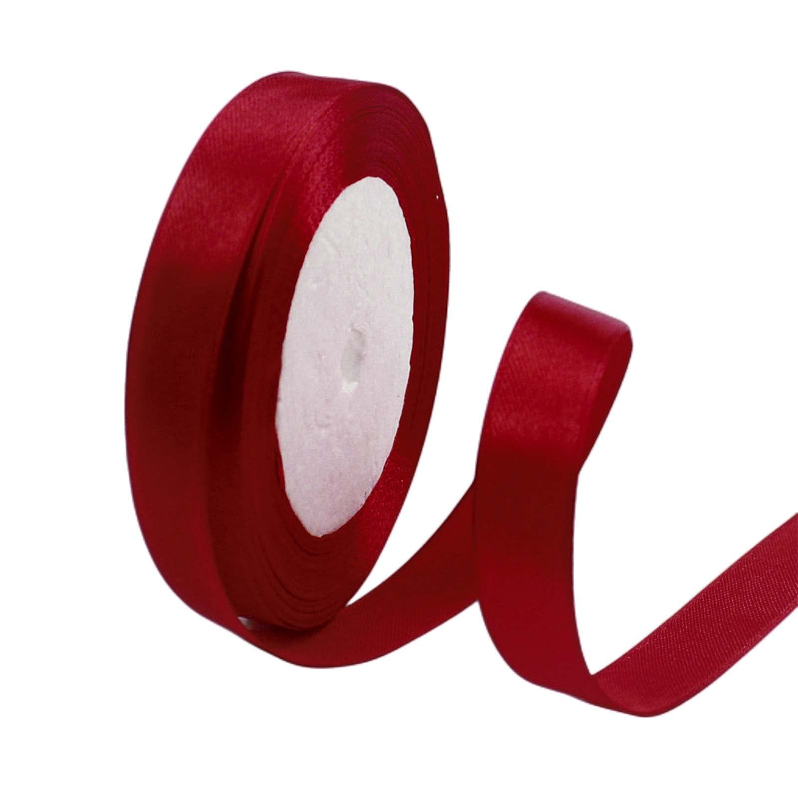 POPOYU Satinband Rotwein 15mm, 23 Meters Dekoration Präsent Geschenkband Breit Schleifenband, St... | Amazon (DE)