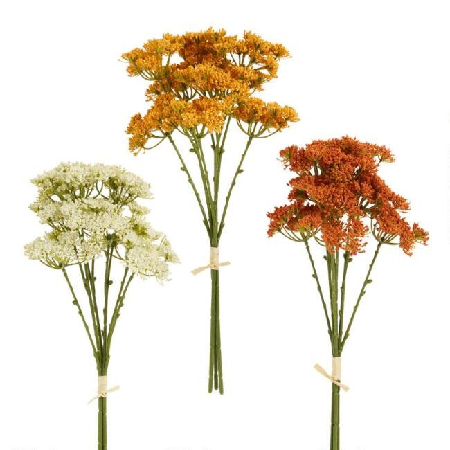 Faux Queen Anne's Lace Bundles Set of 3 | World Market