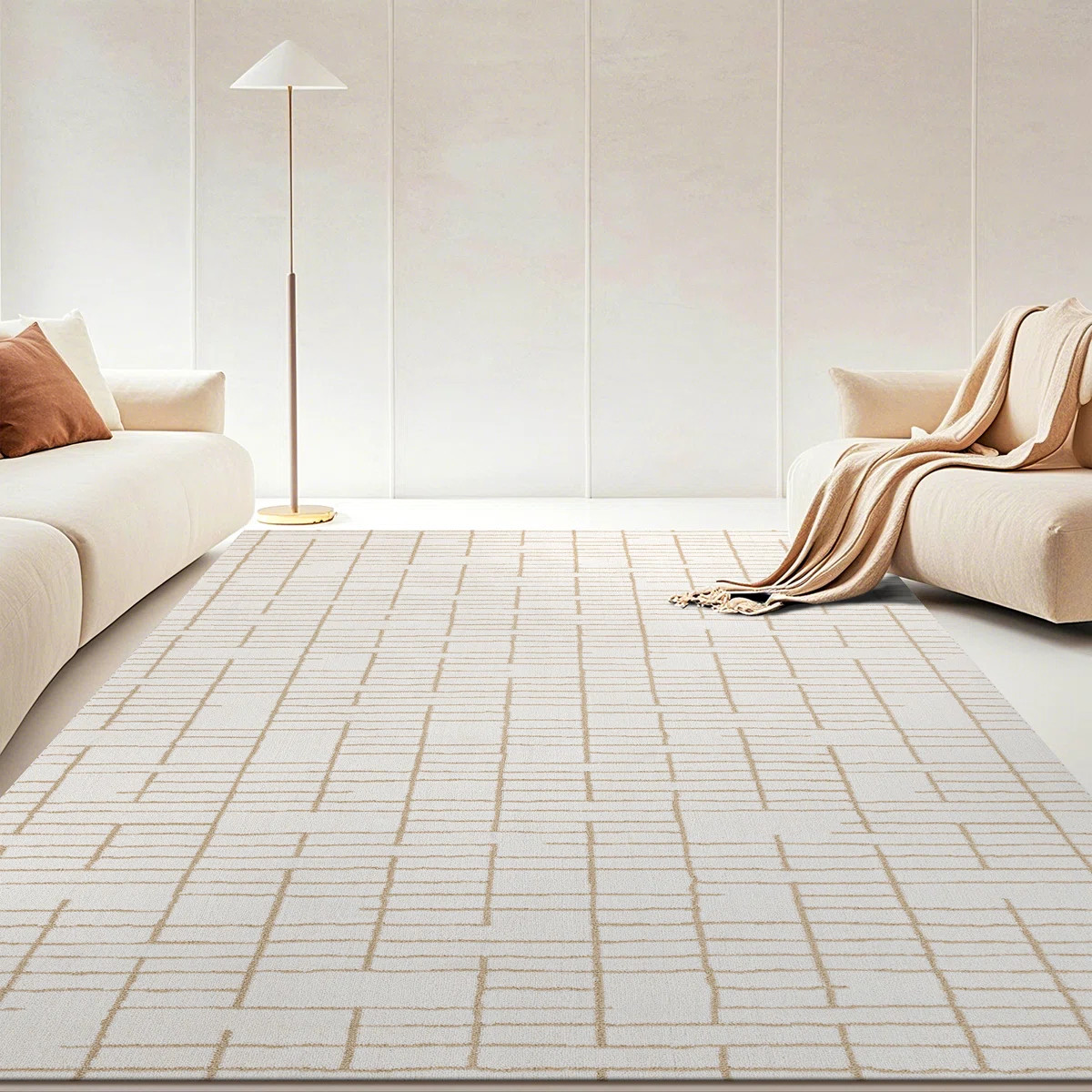 Hand Tufted Wool Geometric Indoor Rug | Wayfair North America