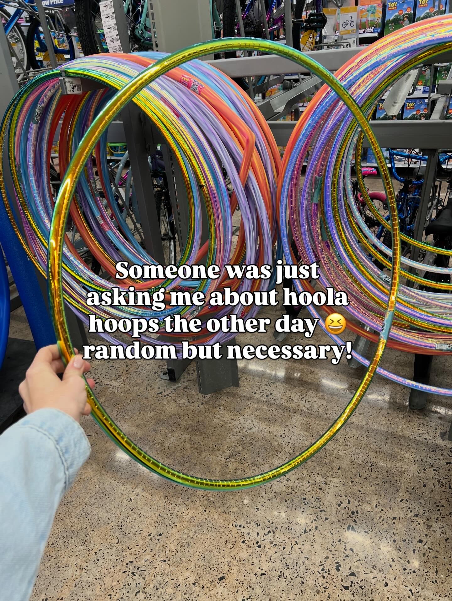Kess Iridescent Ice Hula Hoop – Shimmering Fun for Kids & Adults, 1 Pack
#walmartfinds summerfun 
