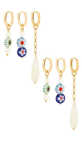 Huggie Earrings Set | Revolve Clothing (Global)