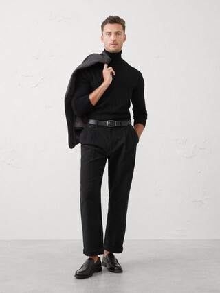 Merino Wool Turtleneck Sweater | Banana Republic Factory