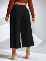 SHEIN SXY Plus High Waist Wide Leg Jeans | SHEIN