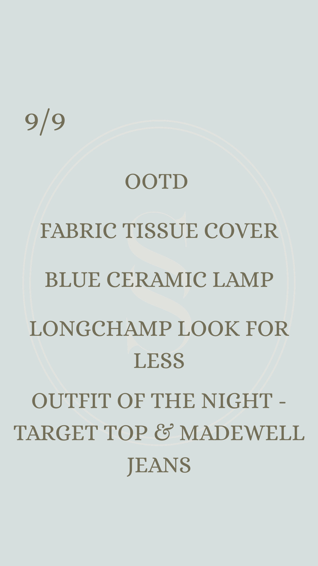 September 9th Daily Round Up!

#TheSouthernSource #Amazon #Madewell #Target #LookForLess  

 #LTKdayinmylife #LTKselfcare #LTKstorytime