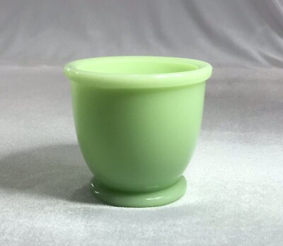 3" Jeanette Uranium Jadeite Egg Custard Cup Footed  | eBay | eBay US