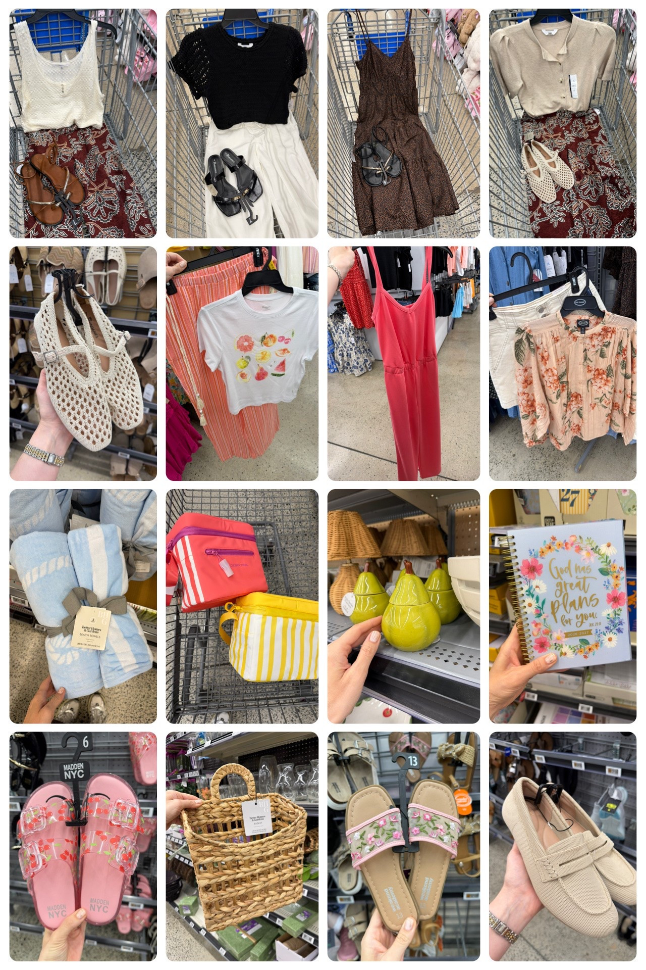 You need to see these before your next Walmart run! Quality beach towels, adorable new shoes, anthro-vibes outfits, and more! #walmartfinds