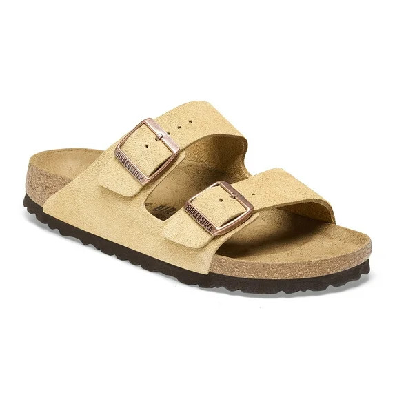 Birkenstock Arizona Suede Sandal, 37, Beige | Walmart (US)