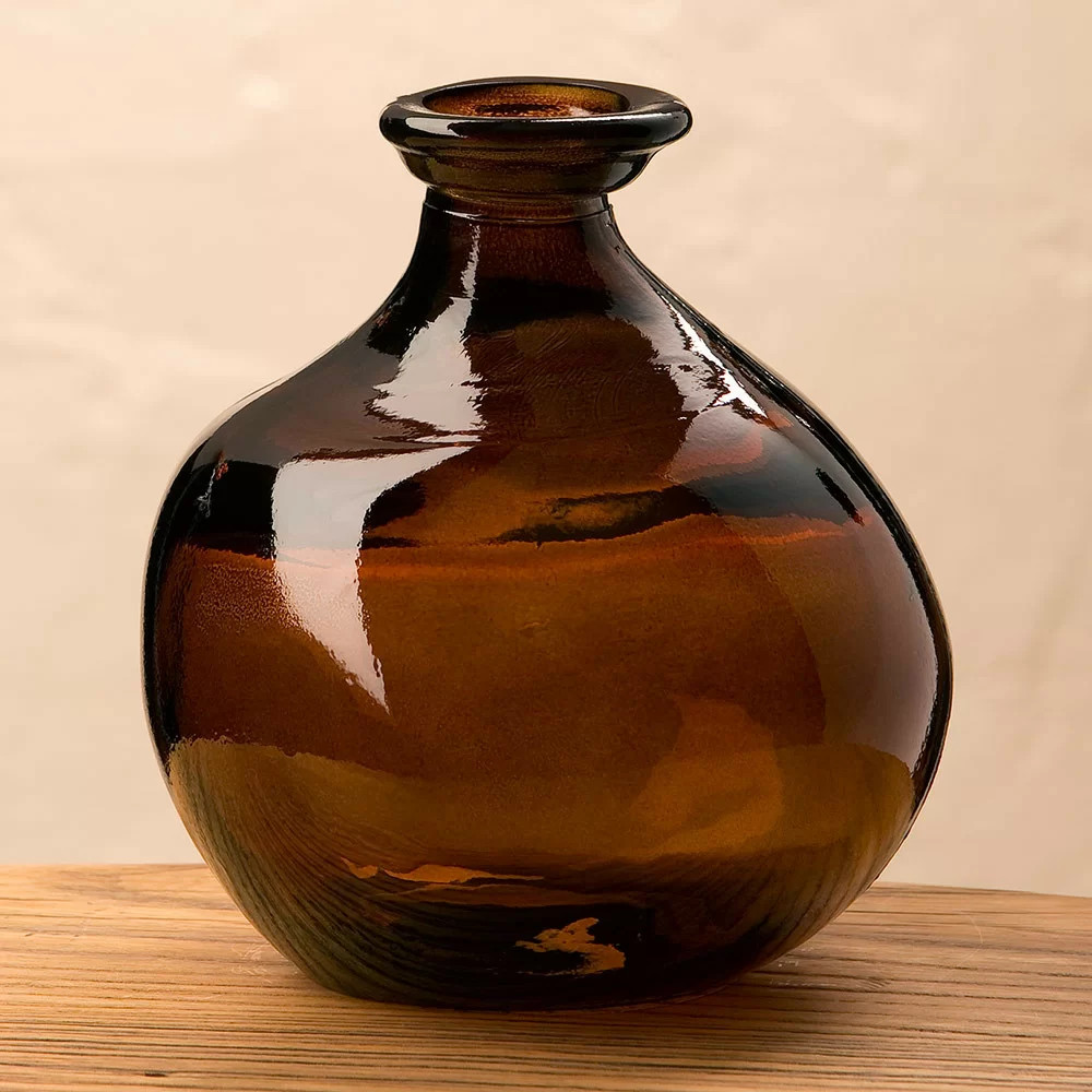 Latitude Run® Heier Modern Bubble Recycled 7" Glass Table Vase | Wayfair | Wayfair North America