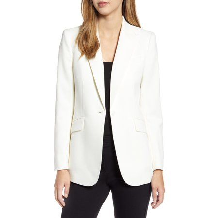 ANNE KLEIN Womens White Blazer Wear To Work Jacket Size 12 | Walmart (US)
