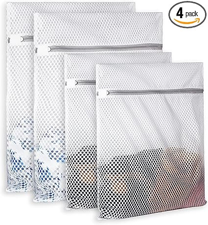 Extra Large Honeycomb Mesh Laundry Bag125gsm Net Fabric Durable and Reusable Delicate Wash Bag,Tr... | Amazon (US)