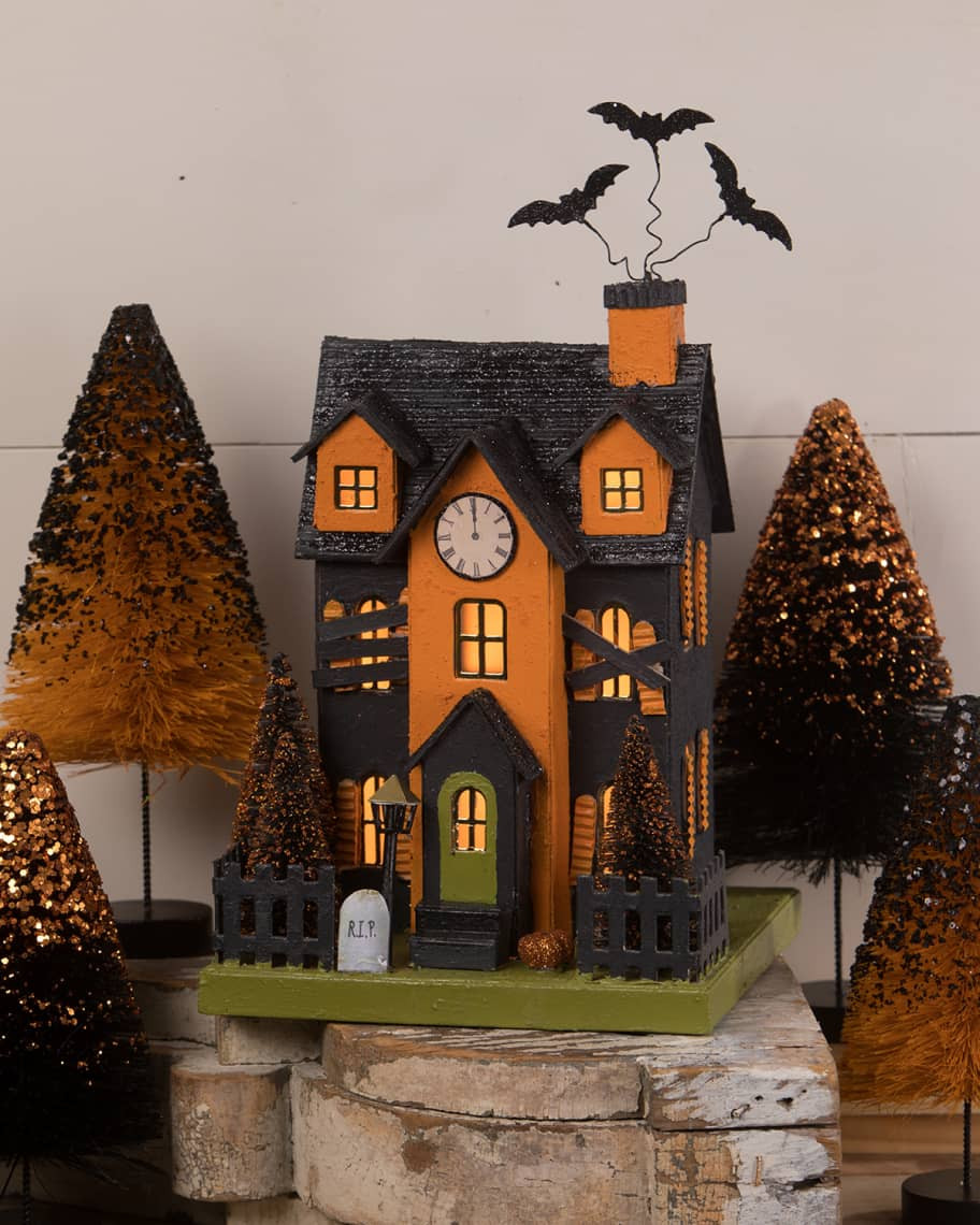 Bethany Lowe Haunted House Halloween Decoration | Neiman Marcus