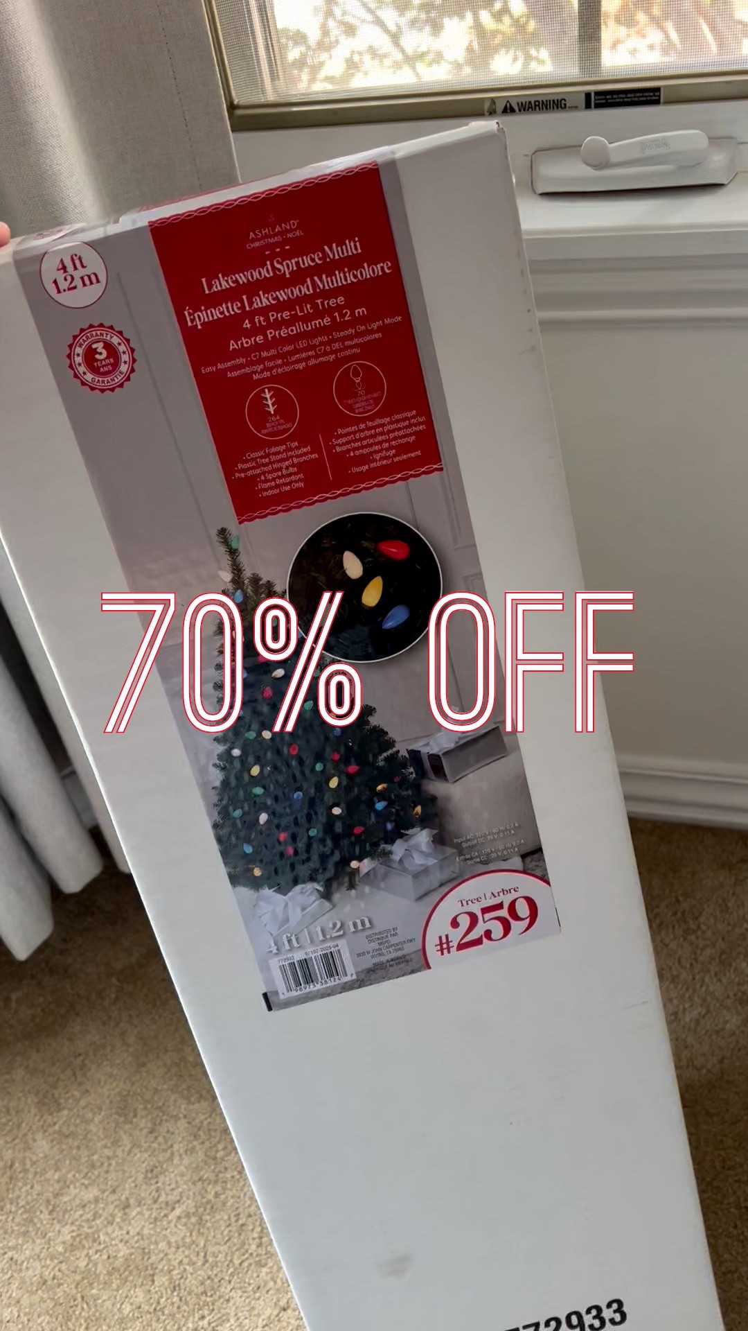 70% OFF 🎄, yes please! This is going to be perfect in McCords room!! 🎅🏼✨

#christmastree #christmas #kidsroom #ltkchristmas 

#LTKSaleAlert #LTKCyberWeek #LTKHoliday