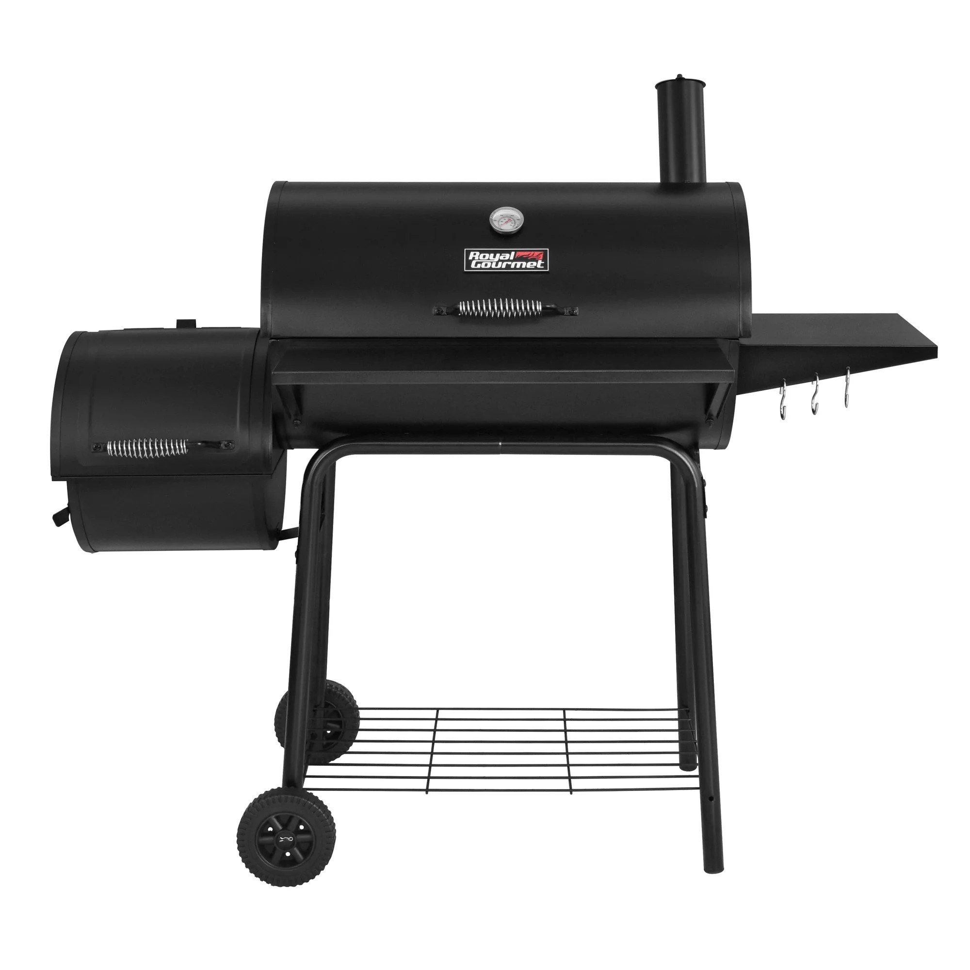 Royal Gourmet 30" CC1830S Steel Charcoal Grill with Offset Smoker - Walmart.com | Walmart (US)