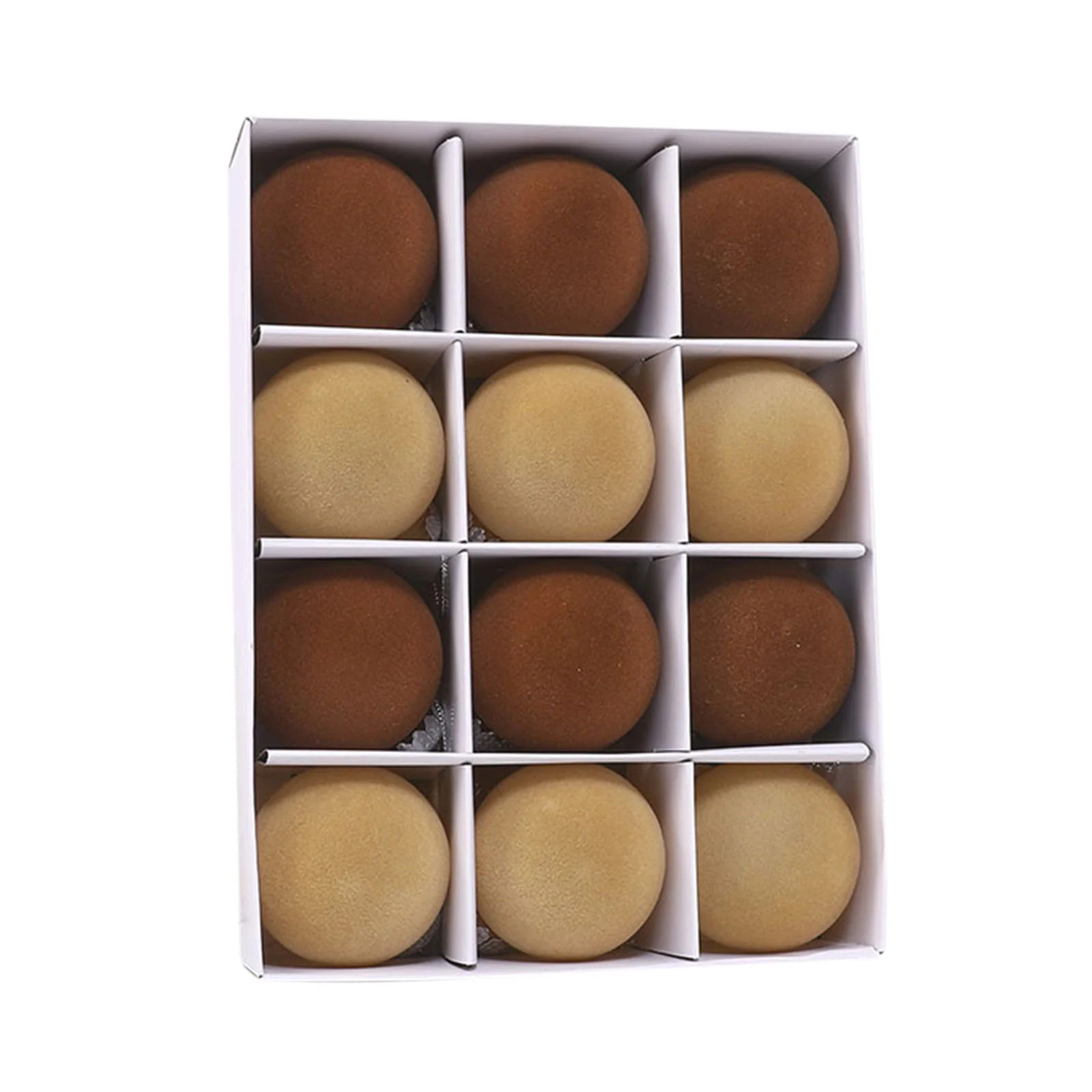 Henpk Christmas Decoration Supplies 12 Pcs Velvet Christmas Balls Flocked Christmas Tree Ball Orn... | Walmart (US)