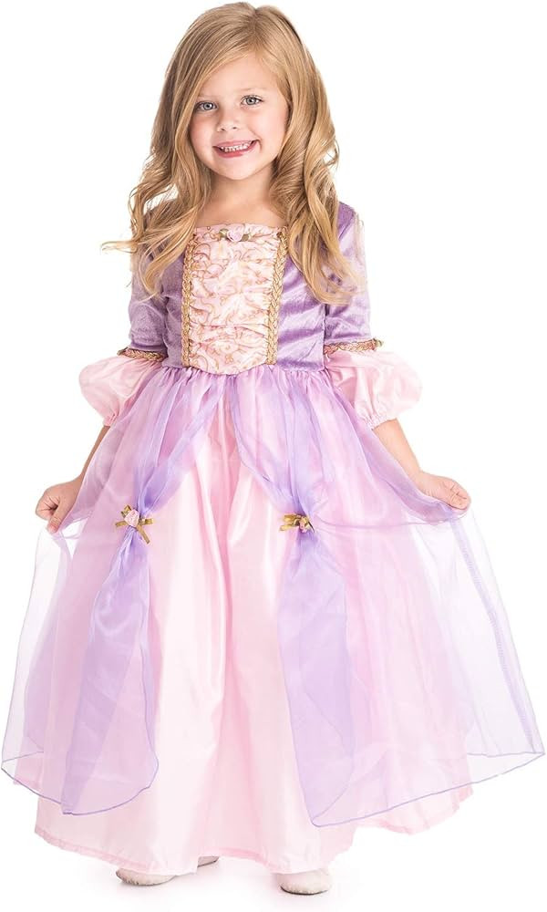 Little Adventures Deluxe Rapunzel Princess Dress Up Costume (X-Large Age 7-9) - Machine Washable ... | Amazon (US)