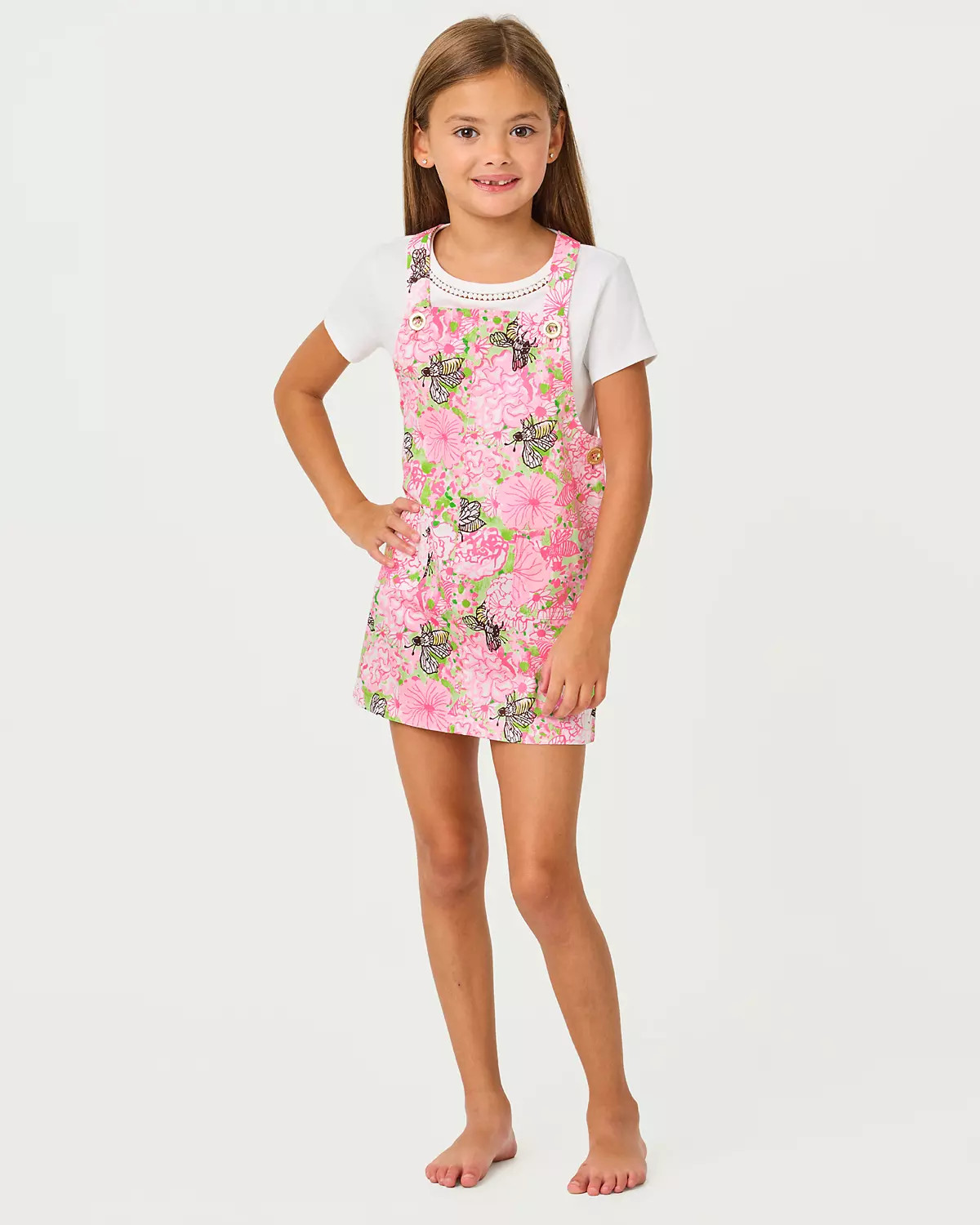 Girls Varney Overall Dress | Lilly Pulitzer