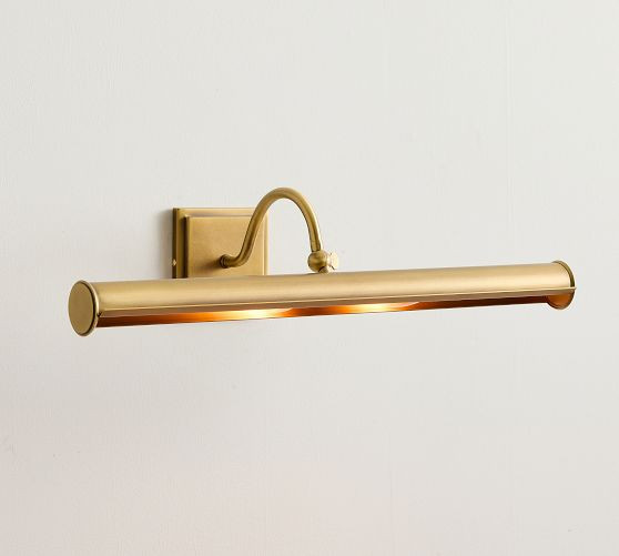 Palmer Metal Picture Light Sconce (15"-24") | Pottery Barn (US)