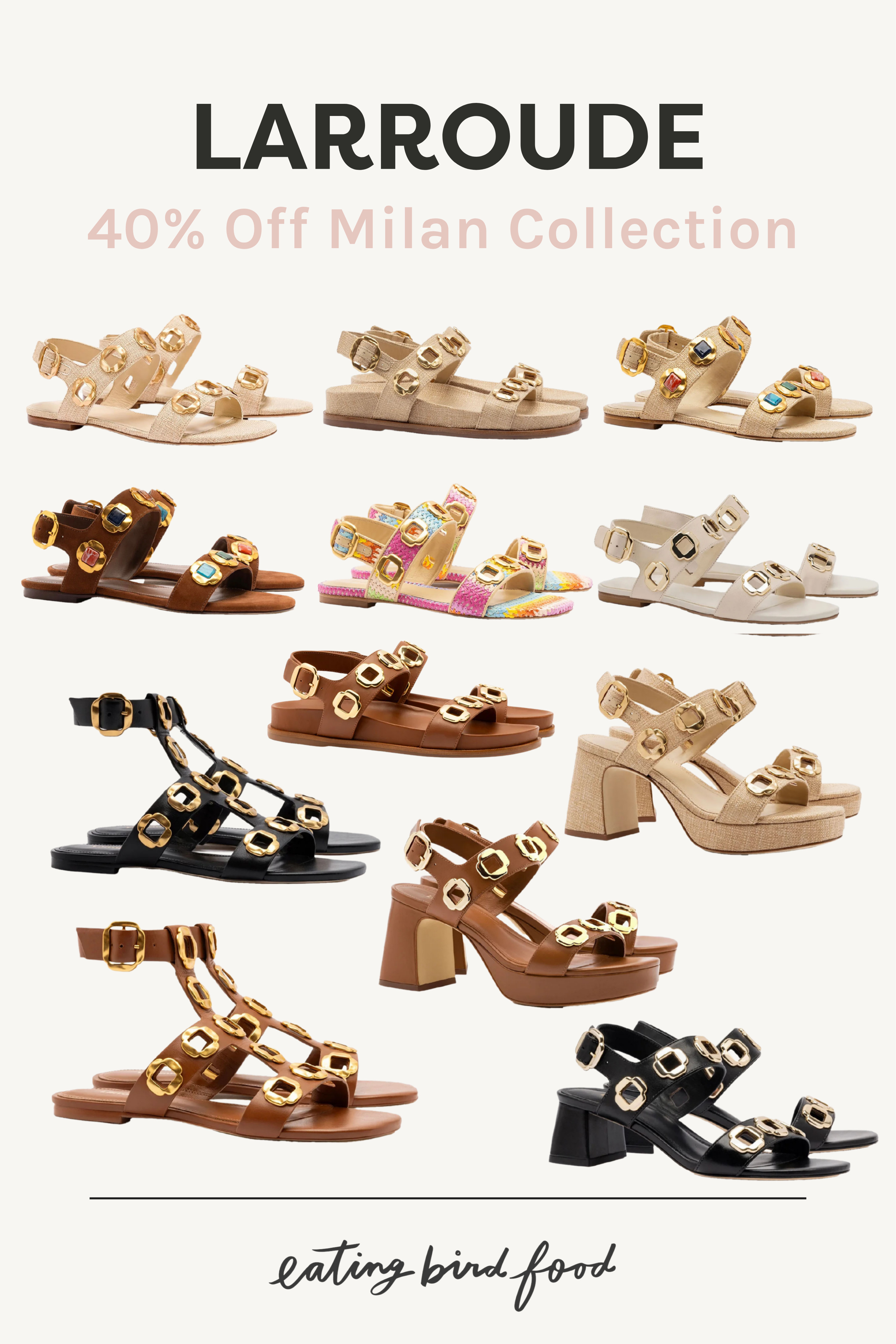 Larroude 40% Off Milan Collection | Larroude Sandals Sale  

 #LTKSeasonal #LTKSaleAlert