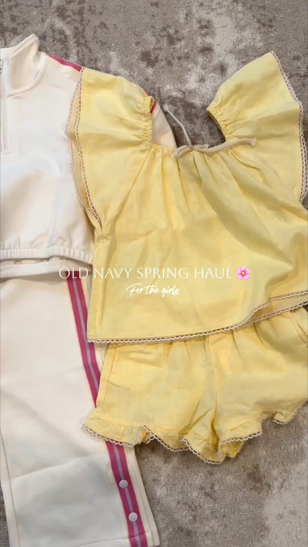 I picked up a few spring finds from Old Navy for Ella 🌸💕 

Old Navy, toddler girl outfits, toddler girl spring outfits, toddler girl vacation outfits, toddler girl clothing, toddler track suit, toddler girl set, toddler girl everyday outfits 

#LTKKids #LTKmomlife #LTKSeasonal