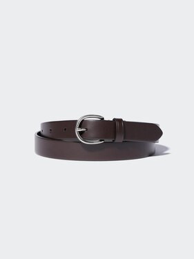 ITALIAN LEATHER OILED NARROW BELT | UNIQLO AU | Uniqlo Australia