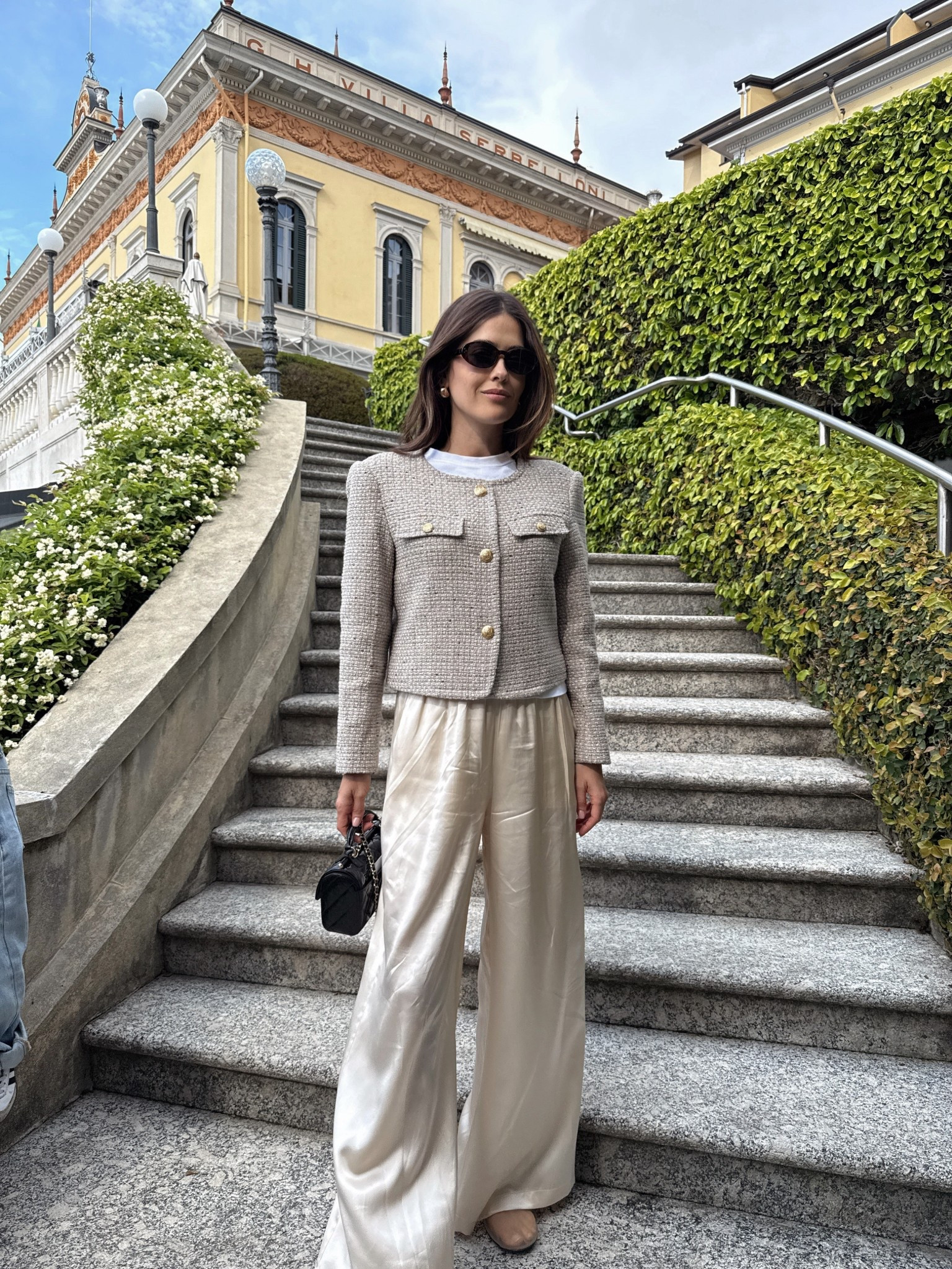 Lake Como! Love silk pants for a put together outfit, yet comfy 🤍

#LTKTravel #LTKStyleTip