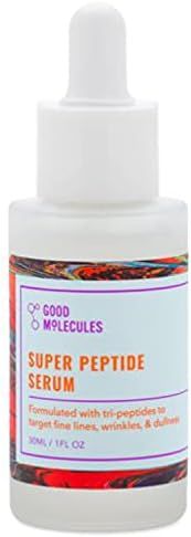 Good Molecules Super Peptide Serumc 1 Fl. Oz! Formulated With Peptides And Copper Tripeptides! He... | Amazon (US)