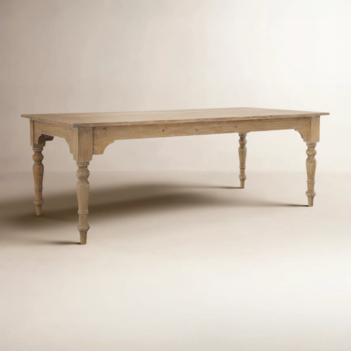 Madalene Pine Solid Wood Dining Table | Wayfair North America