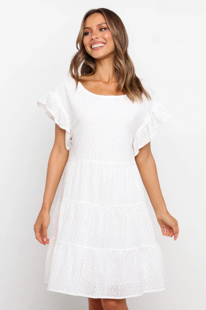 Elisa Dress - White | Petal & Pup (AU)